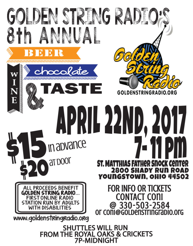 Golden String Radio's 8th Annual Beer, Wine & Chocolate Taste